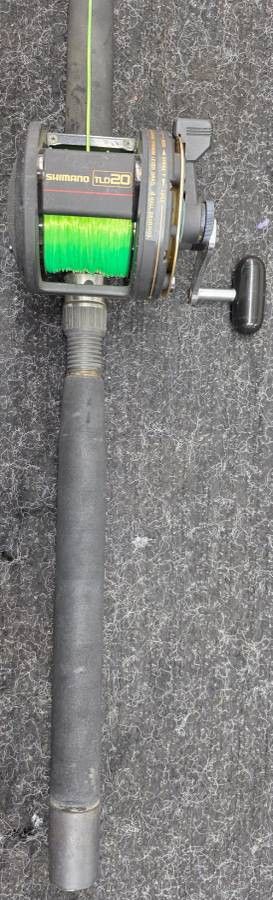 Vintage Frank Surgent Rod & Shimano tld 20 2 speed