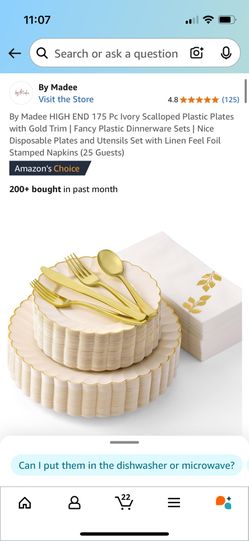 Disposable Party Plates