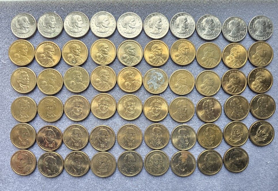 59 dollars in coins
