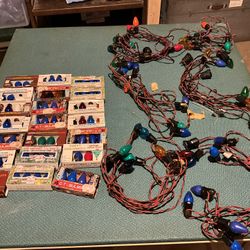 Vintage I Door Light Strings And Replacement Bulbs