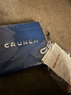 Crunch stereo amplifier