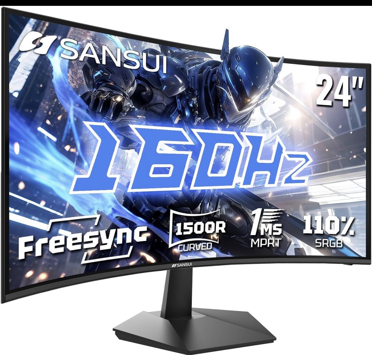 24” Curved Gaming Monitor 160 Hz