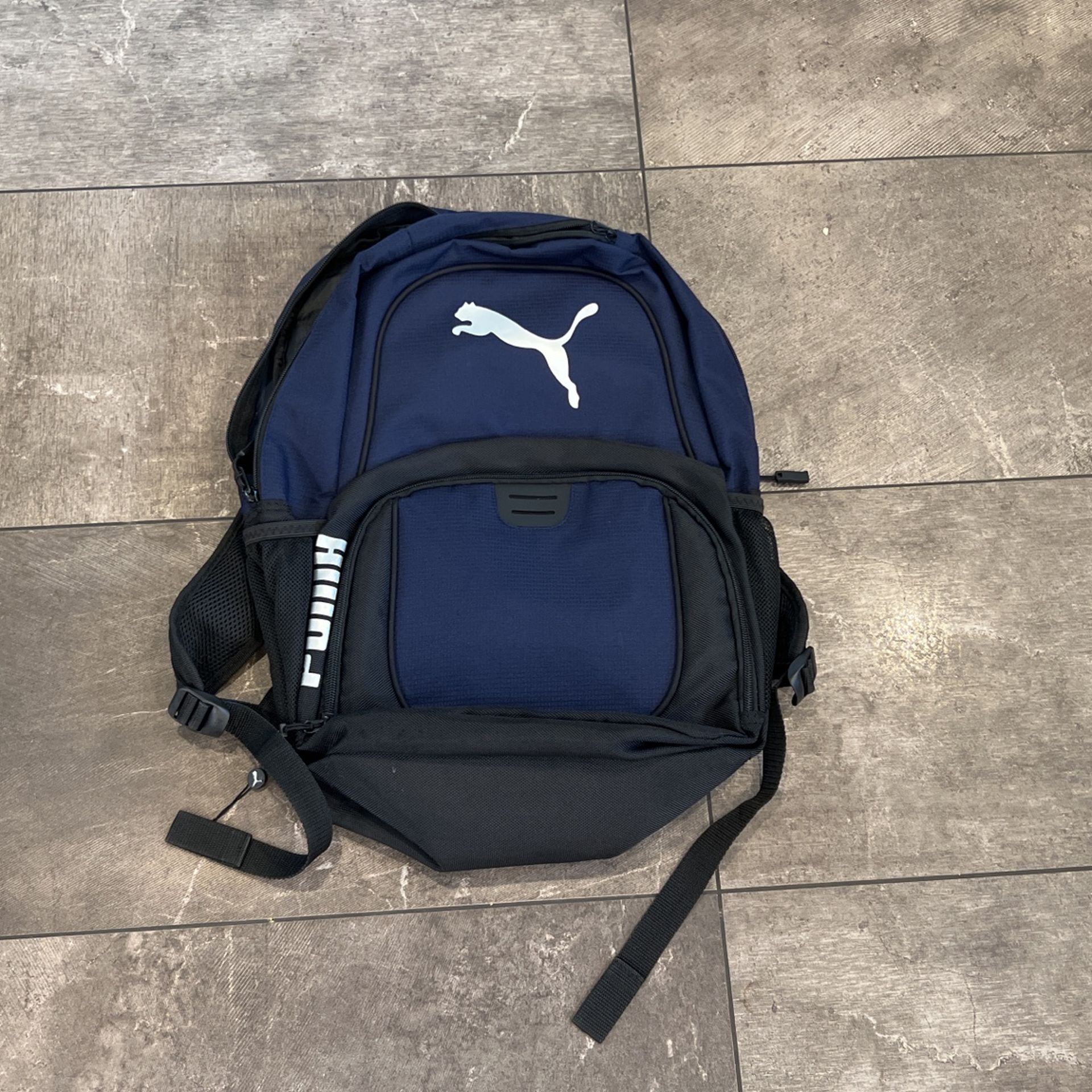 Puma Backpack Navy Blue Like New
