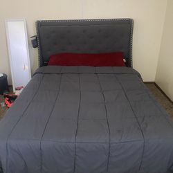 Charging Port Queen Bed frame