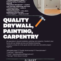 Drywall/painting