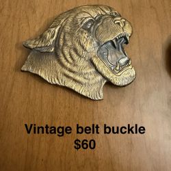 Vintage Belt Buckle