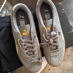 Grey Mens Puma Shoes