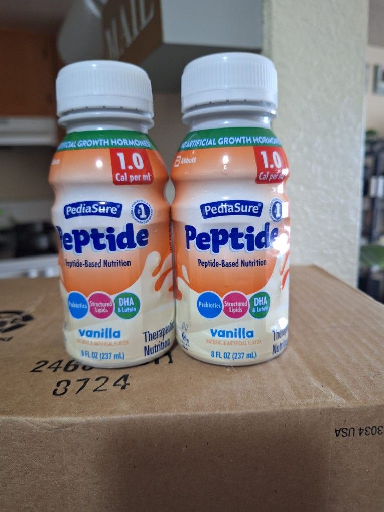 Pediasure Caja De 24 Botes Sabor Vainilla