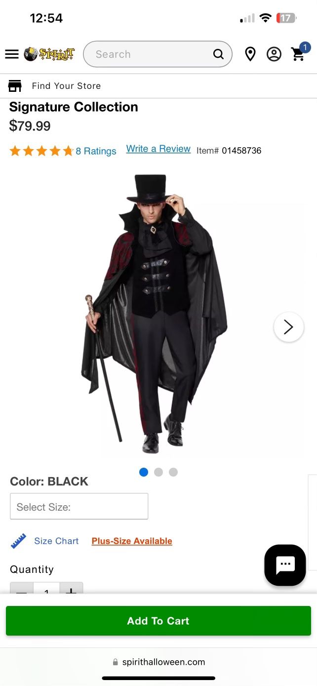 Vampire Costume