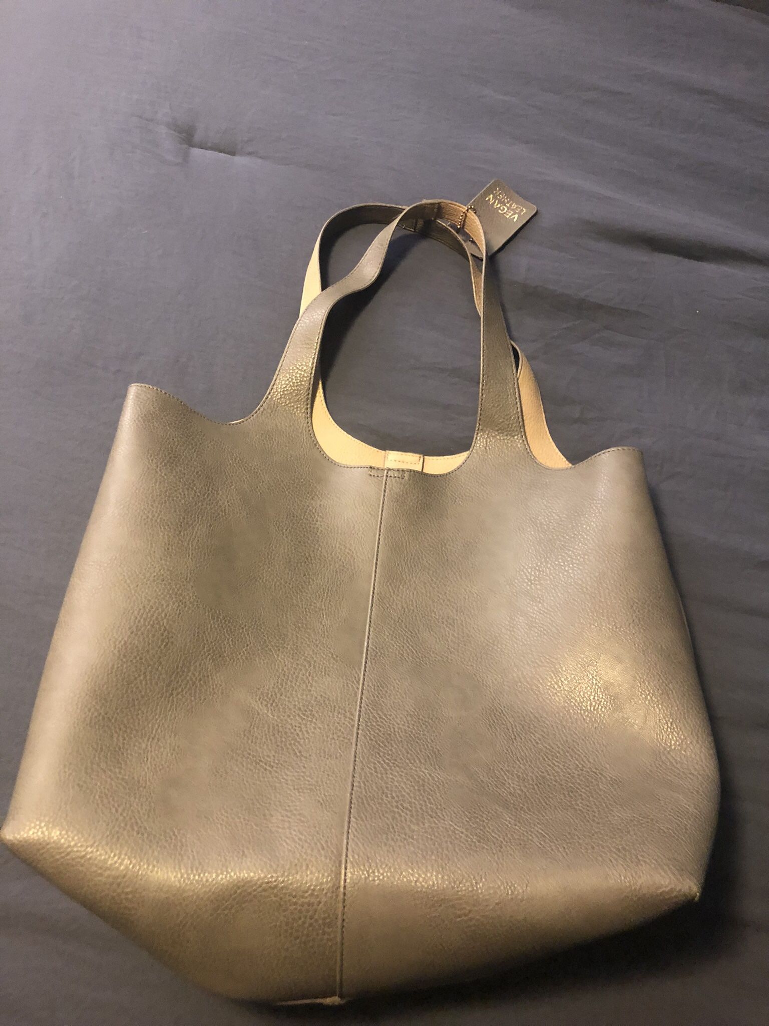 GREY MADISKN WEST TOTE BAG
