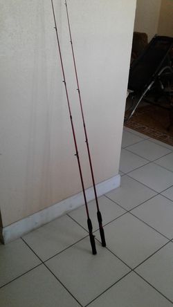 Two Shakespeare Rods One is 5' and one 6'