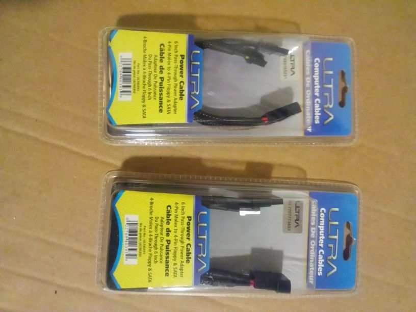 2 Ultra Computer Cables