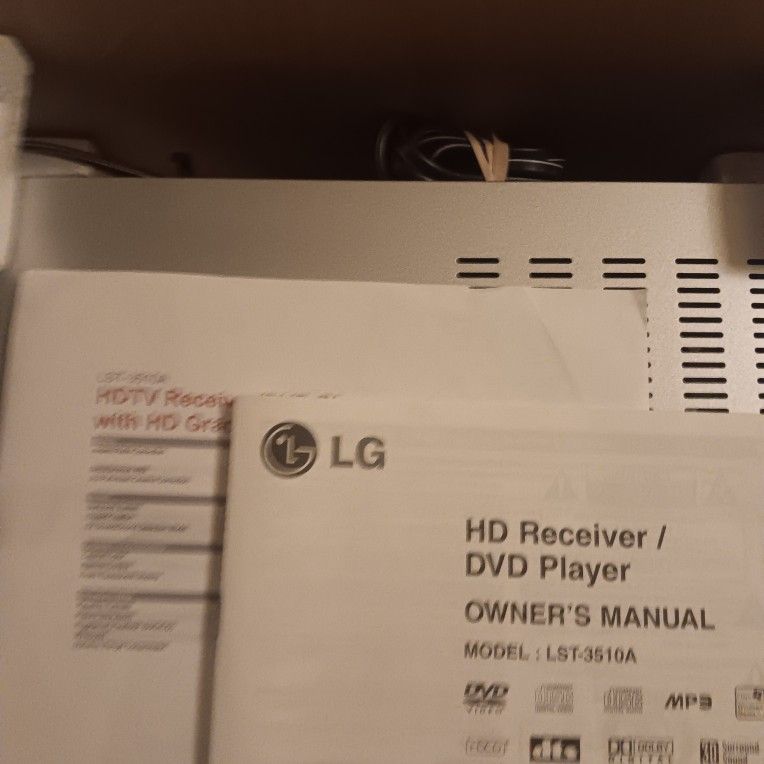 LG LST-3510A HD Receiver / DVD Player – New in Box, Vintage HDTV Tuner