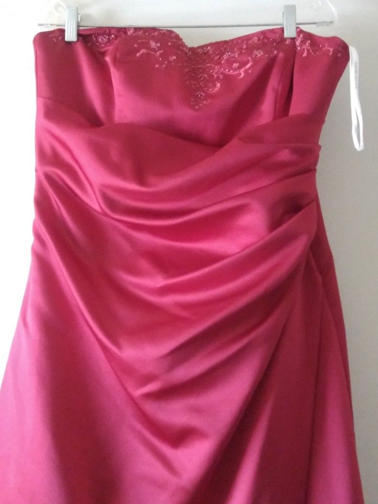 Red Ball Gown