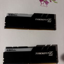 2 X 8g Sticks Of Ram Trident Z