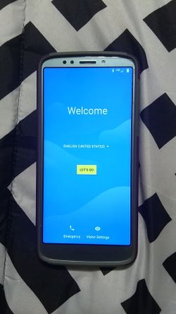 Motorola e5 Plus with Metro PCS