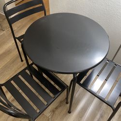 IKEA Roxo Dining Set  Table + 3  Chairs Indoor/outdoor
