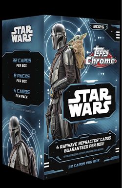 Topps Chrome 2026 Star Wars Value Blaster