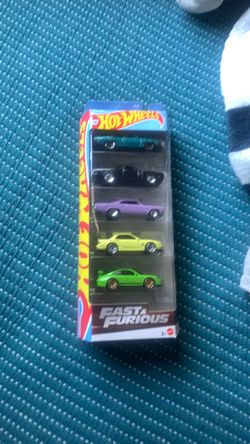 Hot wheels fast and furious pack