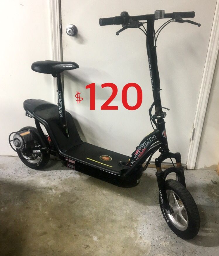 36 volt Electric Scooter. New Batteries and charger. Ready to ride.