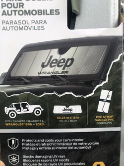 Jeep Wrangler Auto Sunshade