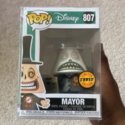 Disney Nightmare Before Christmas Mayor Chase(807) Funko Pop