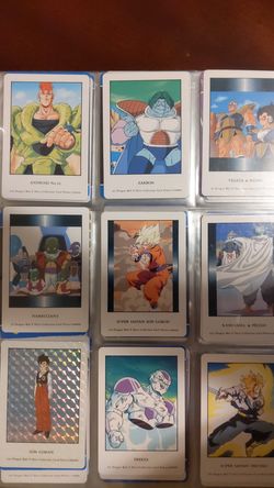 Dragon Ball z collector cards 1999 Set 