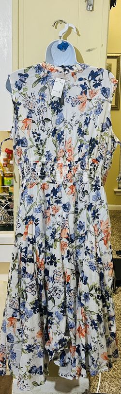 knee length dresses for ladies Theodore Silk-Blend Floral Maxi Dress