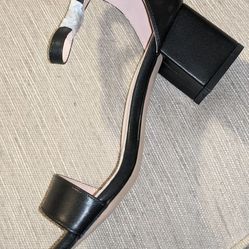 Women's Shoes Black Matte High Heels Size 7 New