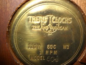 Trend Clock By Michigan Vintage 