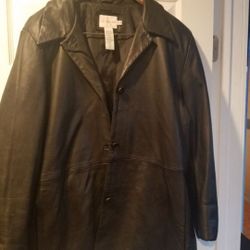 Calvin Klein Leather Jacket 