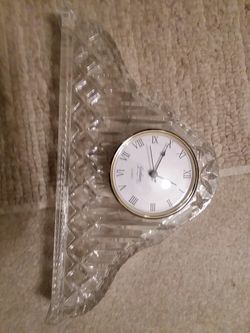 Gorham Lady Anne Crystal Clock