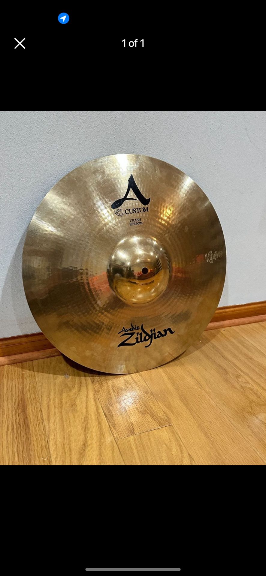 Zildjian A Custom Crash Cymbal 18 in.