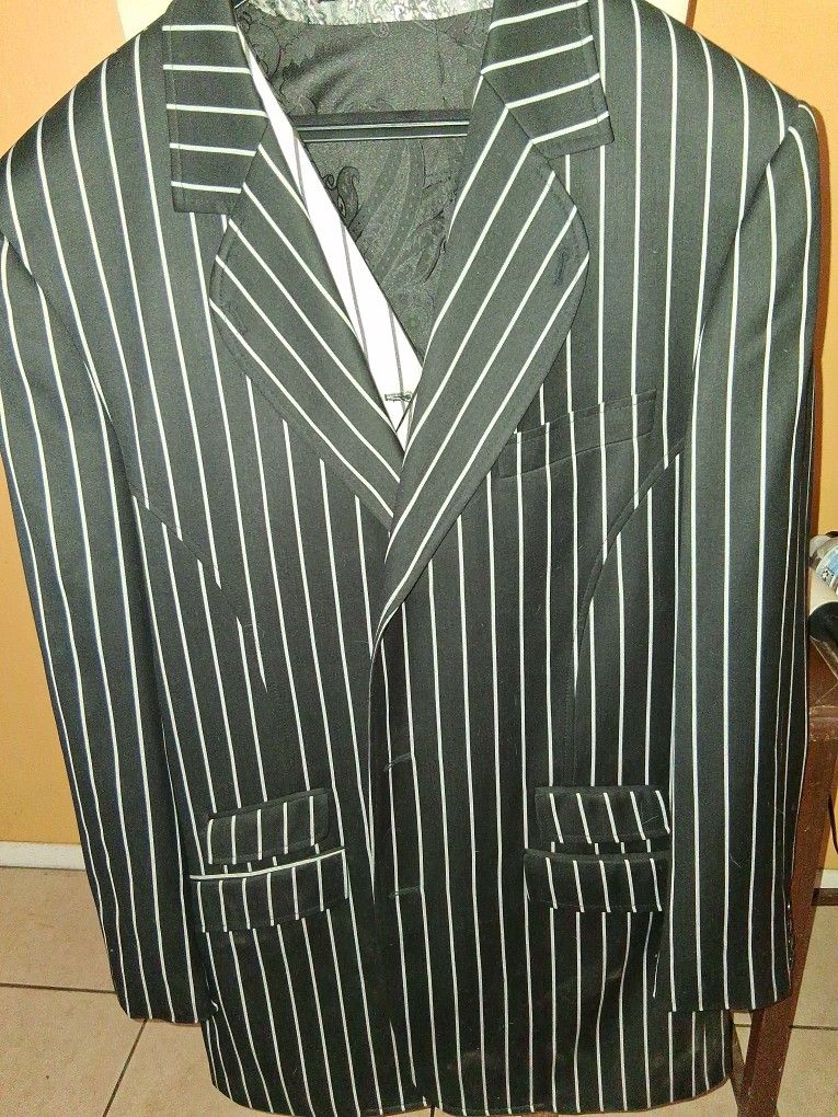 Men's 2pc Jacket&vest Extra Large Size