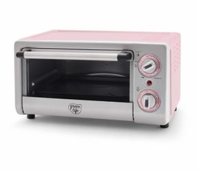 Pink Greenleaf toaster oven