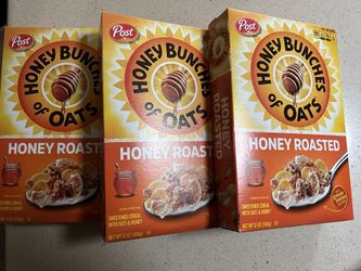 3 New Boxes Honey Bunches Of Oats