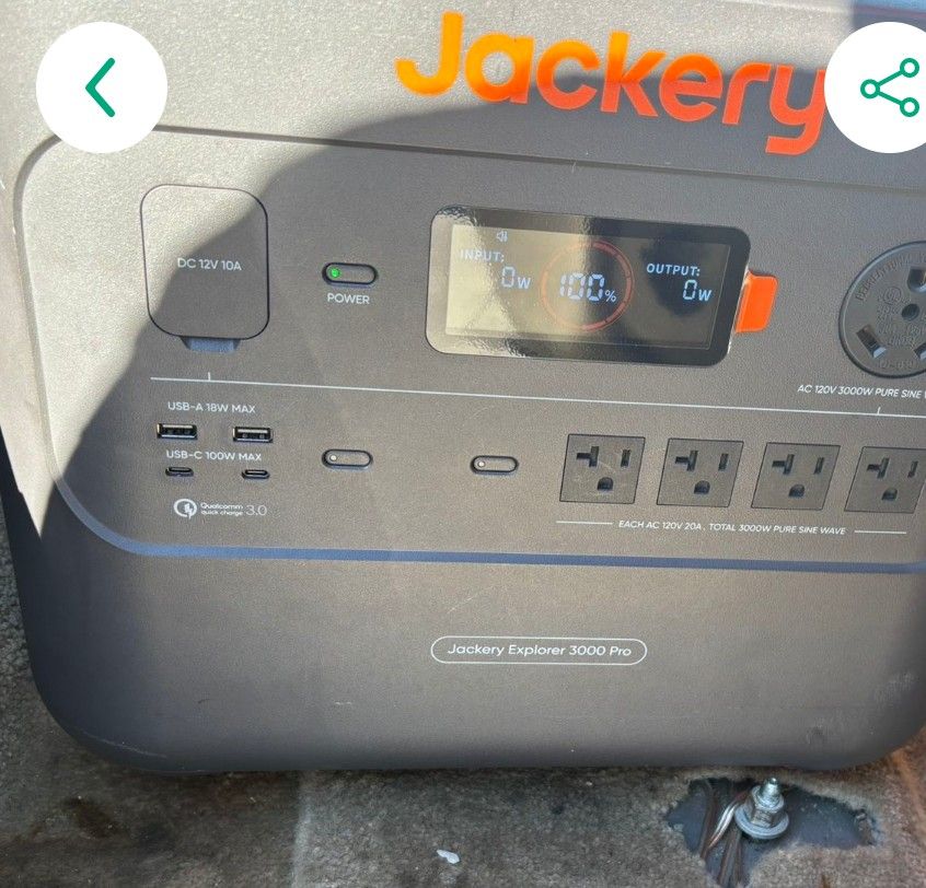 3000 Jackery Pro