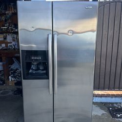 Whirlpool Refrigerator  SxS 25 cu.ft.