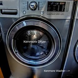 Washer & Dryer Set ~ Kenmore 