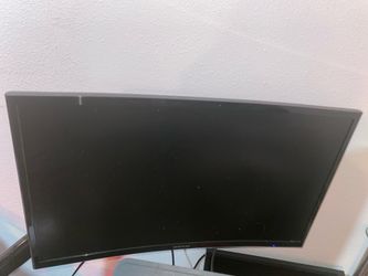 Gaming Monitor Samsung 24" CF396 Curved Full HD Monitor