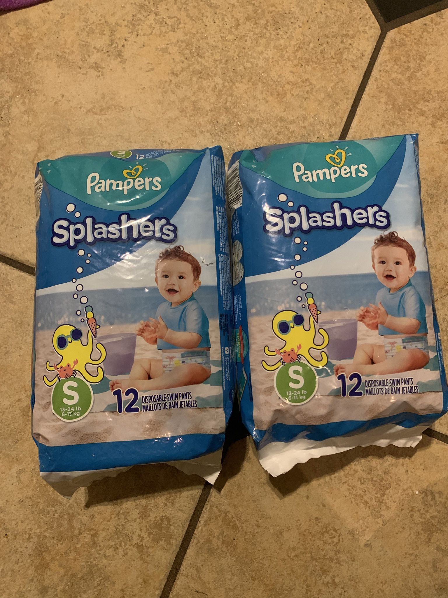 Pampers Splashers Swim Diapers Size Small $5 Each LAST TWO