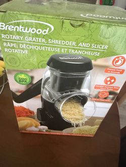 Brentwood grater shedder and slicer $25