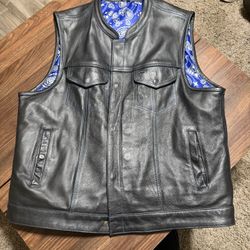 Premium Leather Vest