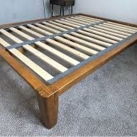 Thuma Full Size Walnut Bedframe