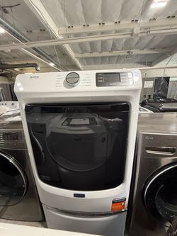 Maytag Front Load Dryer with Pedestal