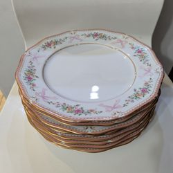 Ribbon Pink By Mikasa Plates