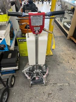 Hawk Heavy Duty Commercial Floor Buffer Machine w/ Solution Tank