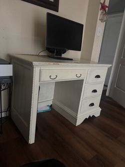 Desk with drawers