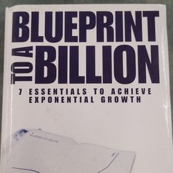 BLUEPRINT TO A BILLION BOOK