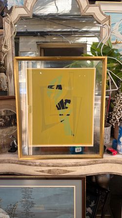 Mid Century 1966 artist proof Art